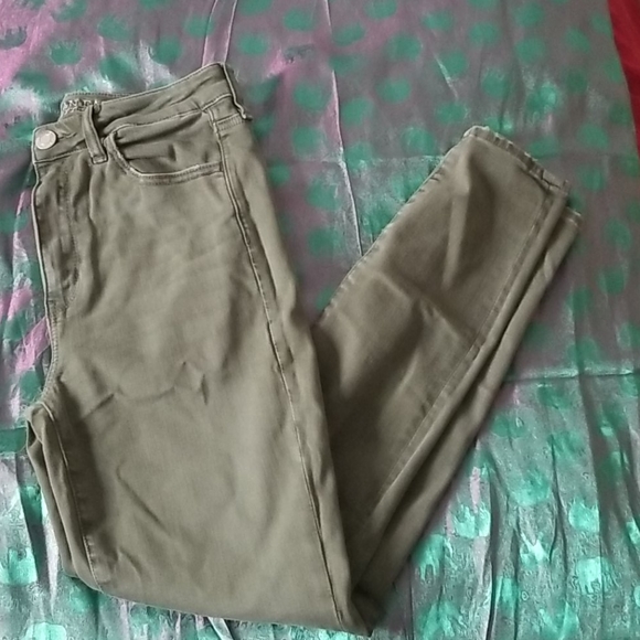American Eagle Outfitters Denim - AE Olive High Waist Jeggings